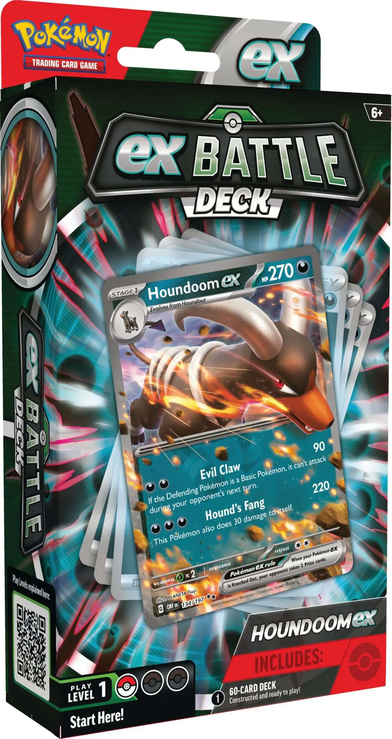 Pokemon Houndoom ex Battle Deck [60 Cards]