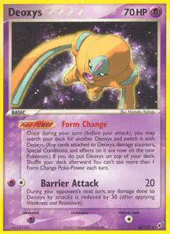 Pokemon Trading Card Game EX Deoxys Rare Deoxys (Defense) #18