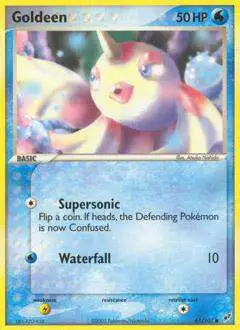 Pokemon Trading Card Game EX Deoxys Common Goldeen #61 [Lightly Played]
