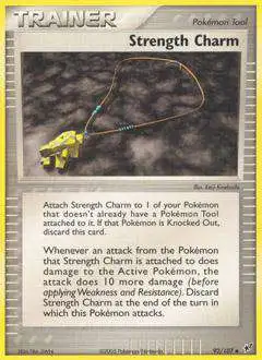 Pokemon Trading Card Game EX Deoxys Uncommon Strength Charm #92 [Lightly Played]
