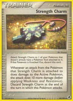 Pokemon EX Dragon Frontiers Uncommon Strength Charm #81 [Lightly Played]