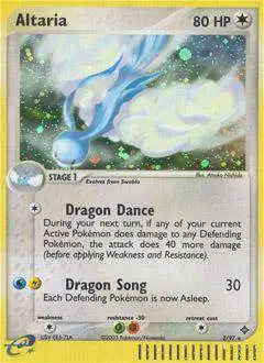 Pokemon Trading Card Game EX Dragon Holo Rare Altaria #2 [Lightly Played]