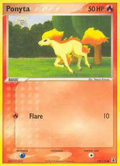 Pokemon EX Delta Species Common Ponyta #78 [Lightly Played]