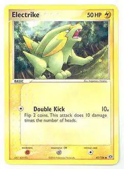 Pokemon EX Emerald Common Electrike #47 [Damaged]
