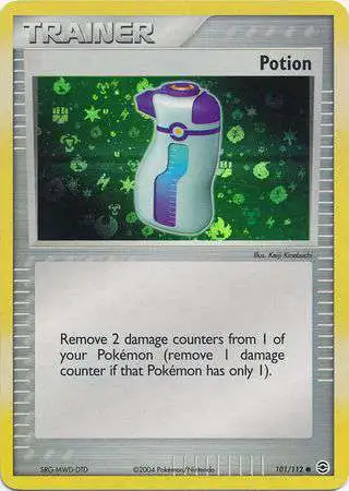 Pokemon EX Fire Red Leaf Green Single Card Reverse Holo Potion 101 - ToyWiz Pokemon EX Fire Red Leaf Green Single Card Reverse Holo Potion 101 - ToyWiz