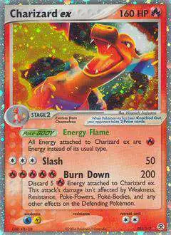 Pokemon Fire Red & Leaf Green Ultra Rare Charizard ex #105 [Lightly Played]