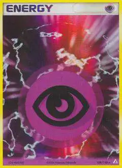 Pokemon EX Holon Phantoms Holo Rare Psychic Energy #109 [Damage]