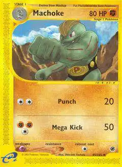 Pokemon Expedition Base Set Uncommon Machoke #85