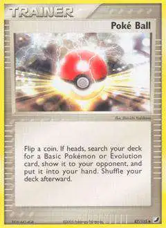 Pokemon EX Unseen Forces Uncommon Poke Ball #87 [Moderately Played]