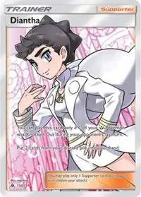 Pokemon Trading Card Game Sun & Moon Forbidden Light Ultra Rare Diantha #130