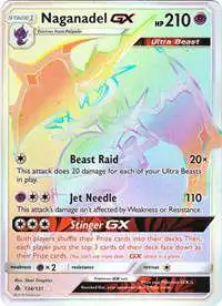 Pokemon Trading Card Game Sun Moon Forbidden Light Single Card Hyper Rare  Naganadel GX 134 - ToyWiz