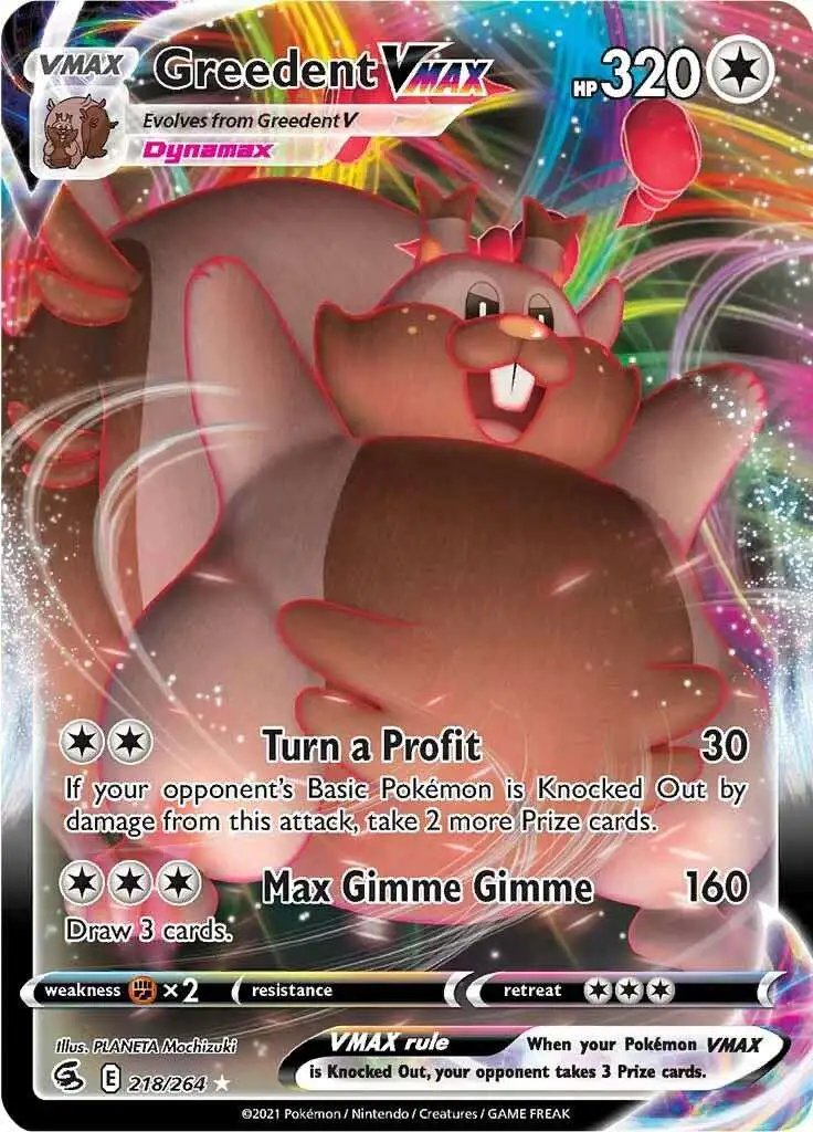 greedent v pokemon card Greedent V - SWSH08: Fusion Strike