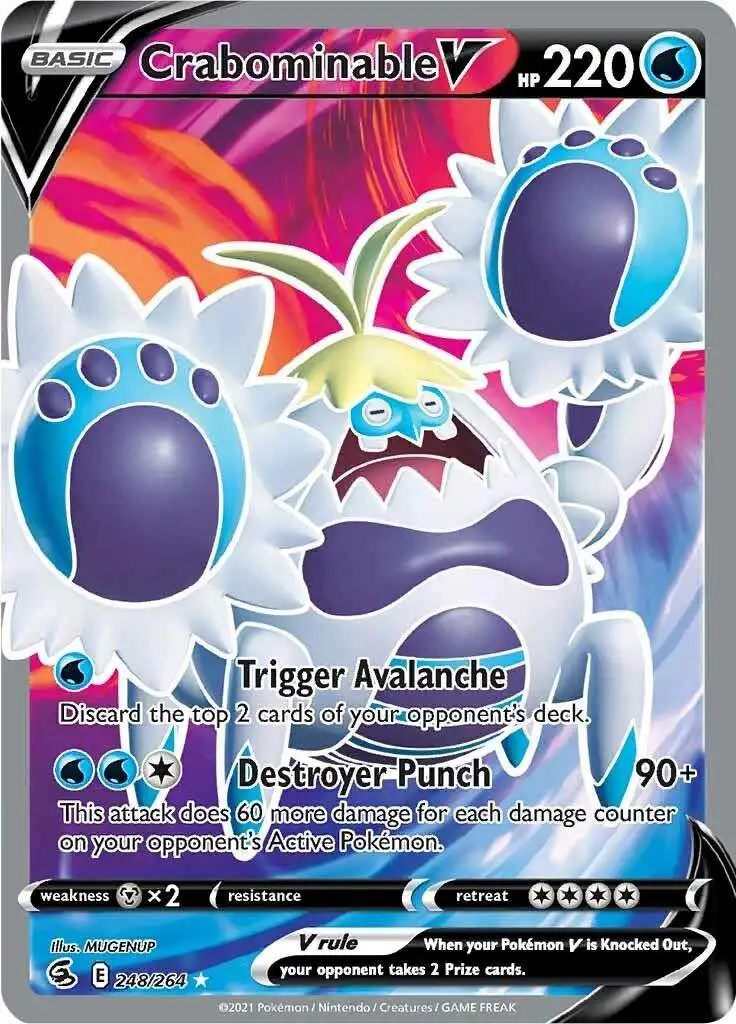 Pokemon TCG Gengar VMax Fusion Strike 157/264 Ultra Rare Values