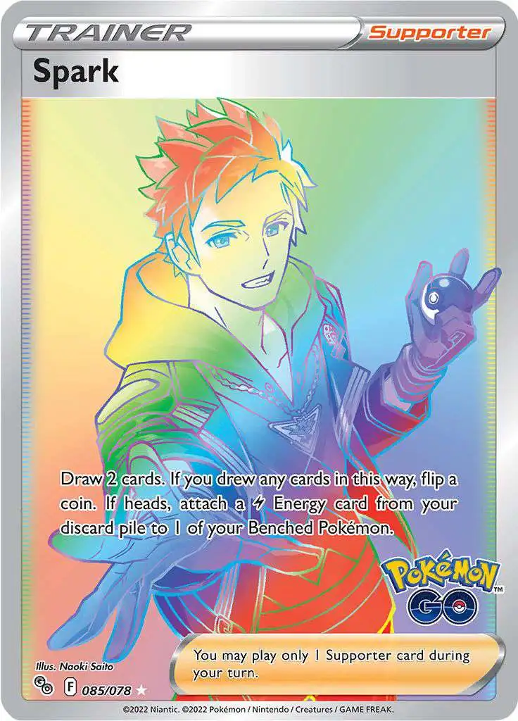 Trading Card Game Pokemon GO Secret Rare Spark #85