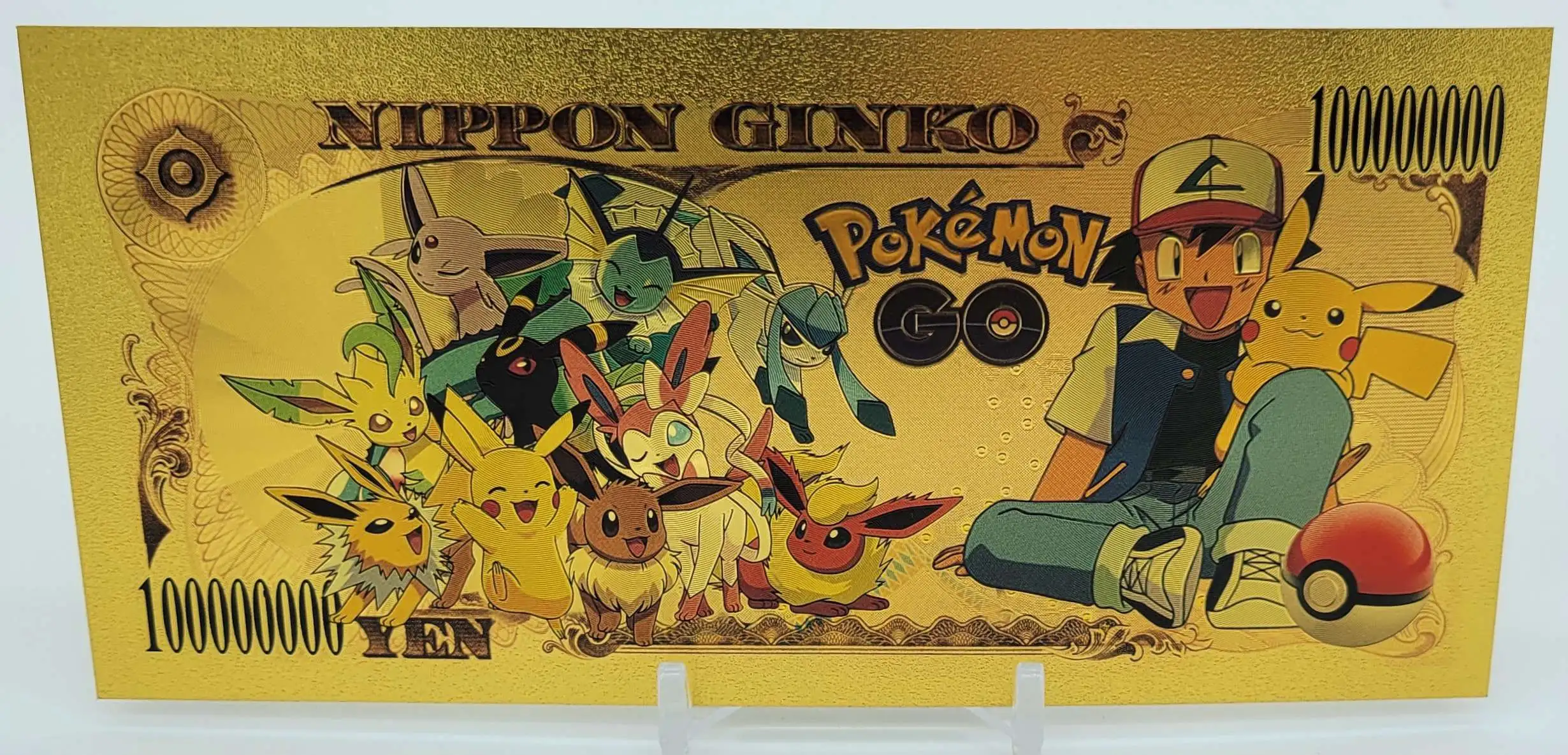 Pokemon Bulbasaur Yen Ticket Novelty - ToyWiz