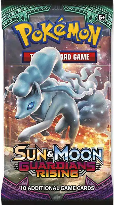 NEW & Factory Sealed Pokemon Sun & Moon Guardians Rising Booster Pack 