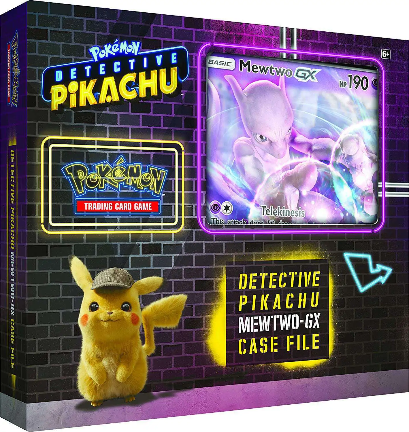PTCGO 2x Mewtwo-GX Detective Pikachu Case File Code Cards PICS Pokemon Online 