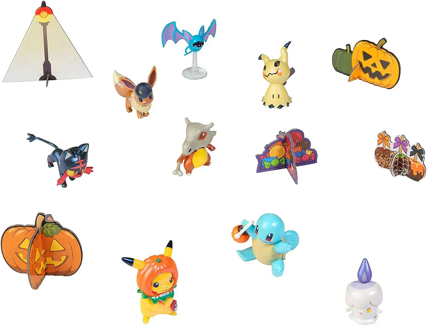 Pokemon 2021 Countdown to Halloween Advent Calendar Jazwares - ToyWiz