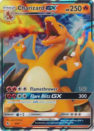 Pokemon Trading Card Game Hidden Fates Ultra Rare Charizard GX #9