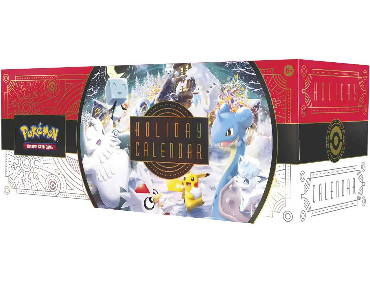 Pokemon 2022 Holiday Advent Calendar [6 Booster Packs, 6 Fun Packs, 8 Foil  Promo Cards & More]