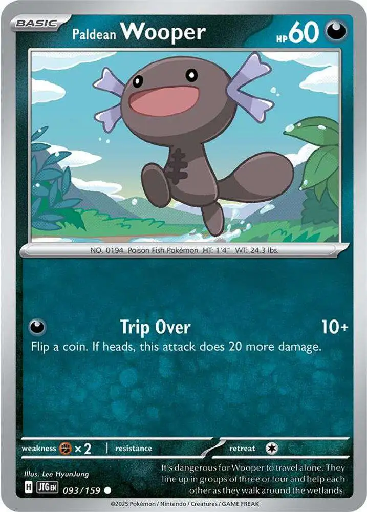 pokemon wooper card Wooper (71/75) [Neo Discovery Unlimited] main image 0