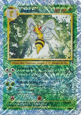 Pokemon Legendary Collection Reverse Holo Beedrill #20 [Lightly Played]