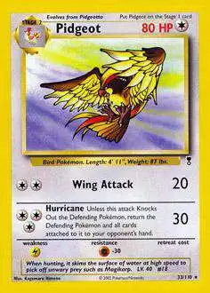 Pokemon Legendary Collection Rare Pidgeot #33 [Moderately Played]