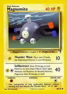 Pokemon Legendary Collection Common Magnemite #80
