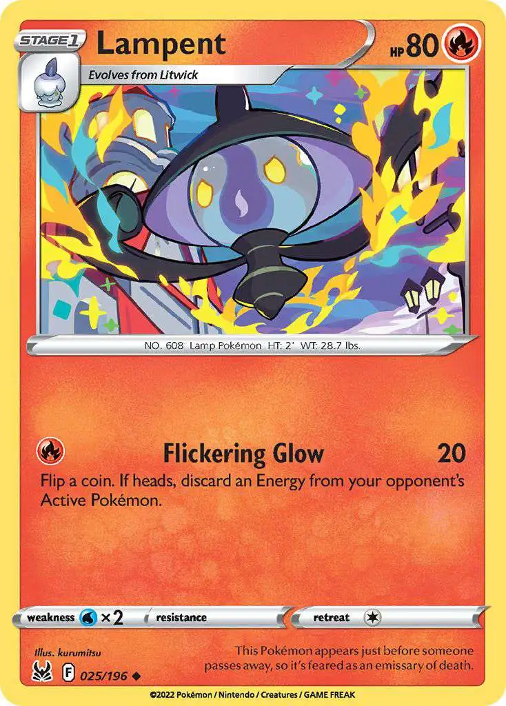 Lampent - XY Phantom Forces Pokémon card 42/119