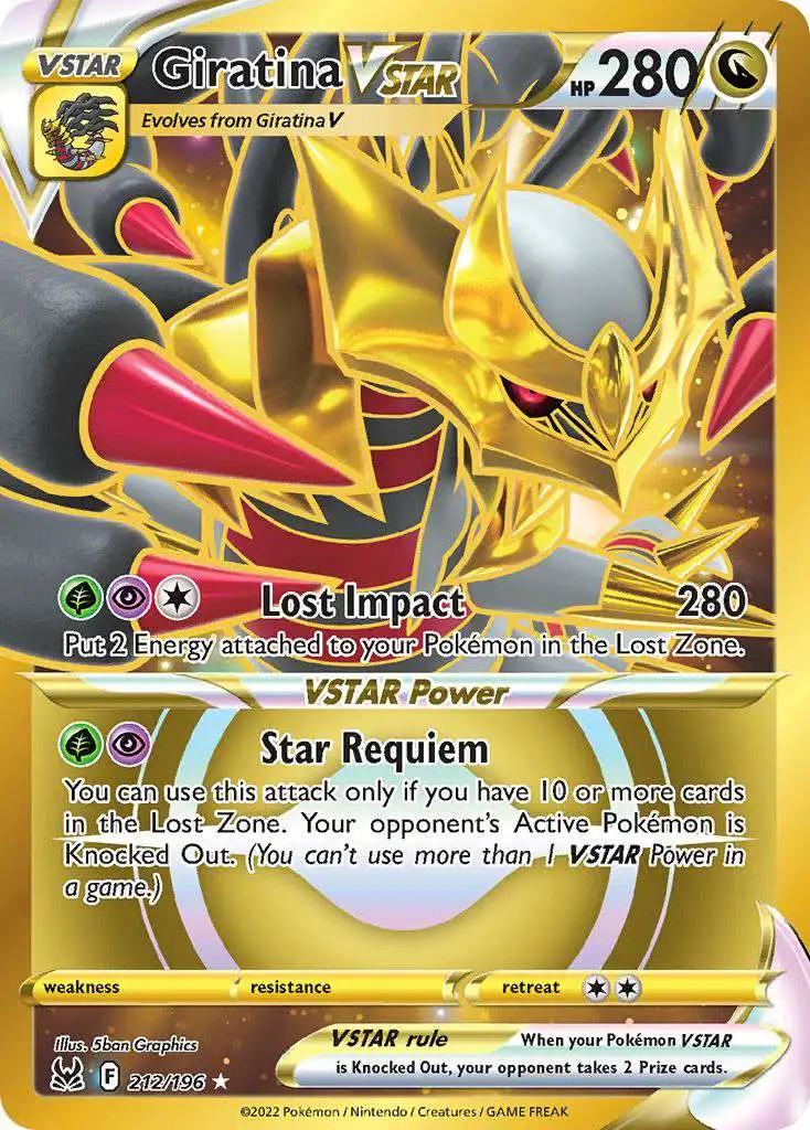 giratina ex pokemon card Pokemon Lost Origin Giratina V #130 main image 1