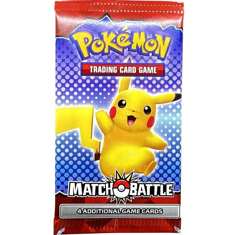 Pokemon Trading Card Game 2022 McDonald's Happy Meal Match Battle Promo  Booster Pack [RANDOM Cover Art, 4 Cards]