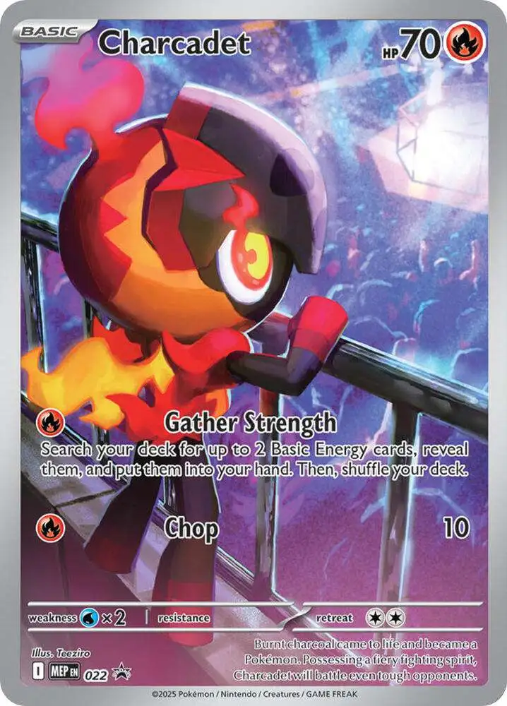 Pokemon Trading Card Game Mega Evolution Promo Single Card Promo Charcadet  MEP022 - ToyWiz