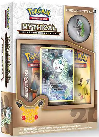  Pokemon TCG: Genesect Mythical Pin Collection : Toys & Games