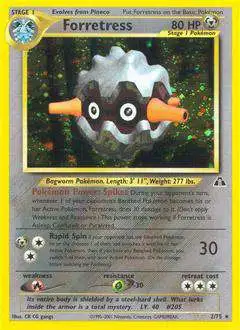 Pokemon Neo Discovery Rare Holo Forretress #2