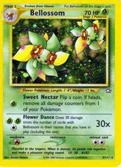 Pokemon Neo Genesis Holo Rare Bellossom #3
