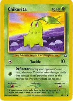 Pokemon Neo Genesis Common Chikorita #53 [1st Edition] [Lightly Played]