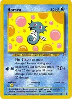 Pokemon Neo Genesis Common Horsea #62 [1st Edition]