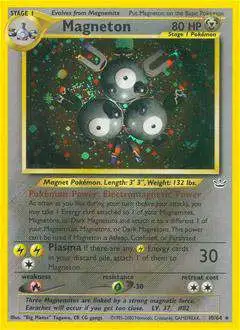 Pokemon Neo Revelation Holo Rare Magneton #10 [Lightly Played]