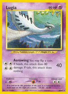 Pokemon Neo Revelation Rare Lugia #20 [Lightly Played]