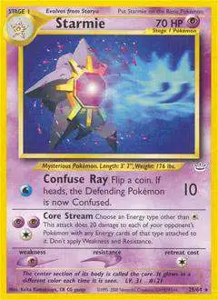 Pokemon Neo Revelation Rare Starmie #25