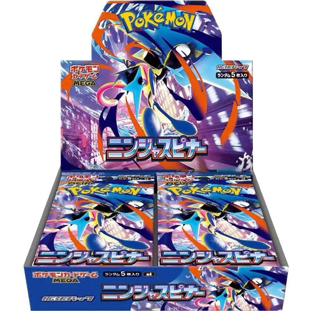 Pokemon MEGA Evolution Ninja Spinner Booster Box [JAPANESE, 30 Packs]