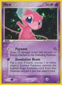 Pokemon Trading Card Game Holo Rare Mew #040 [Moderately Played]