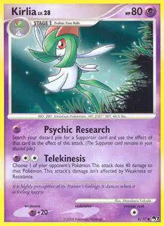 Pokemon Trading Card Game Organized Play Series 7 Uncommon Kirlia #8