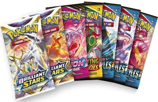 Lot ot 5 for sale online MJ Holding Pokémon TCG Mystery Pack 2020 