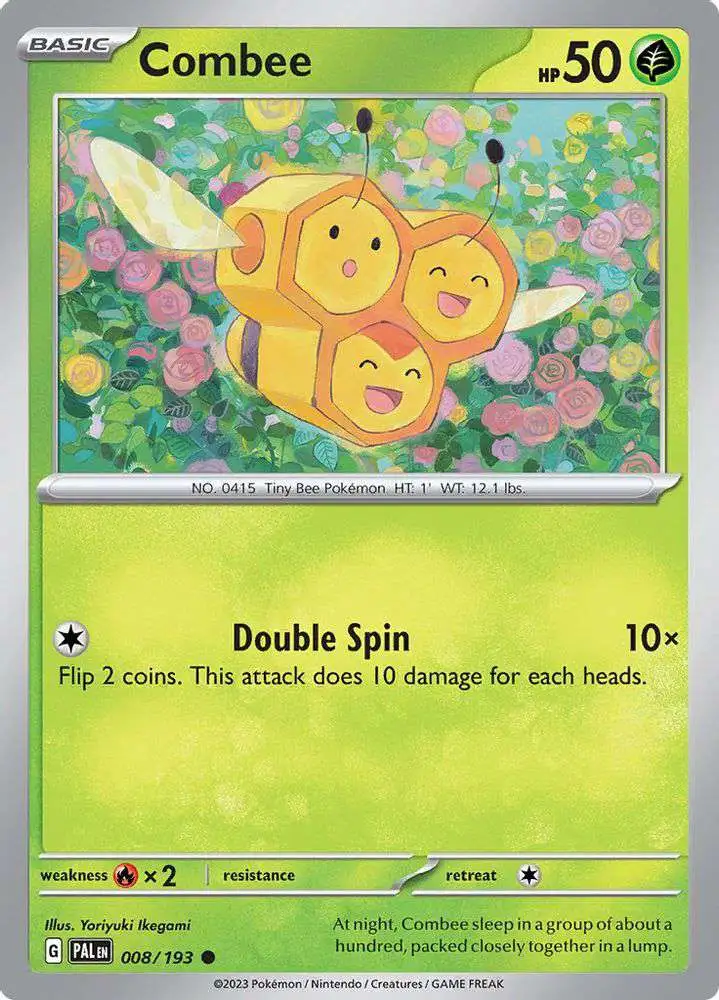 Pokemon Trading Card Game Paldea Evolved Common Combee #8