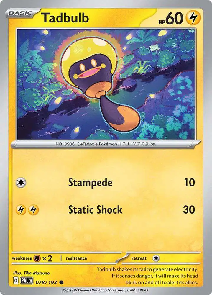 Pokemon Trading Card Game Paldea Evolved Single Card Common