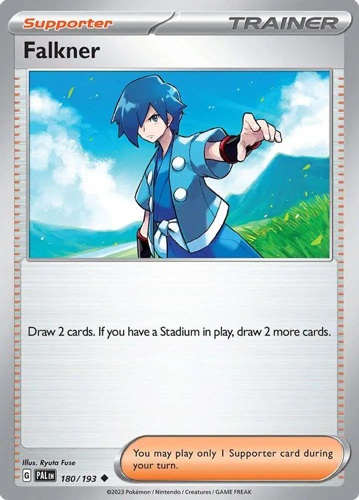 Pokemon Trading Card Game Paldea Evolved Uncommon Falkner #180