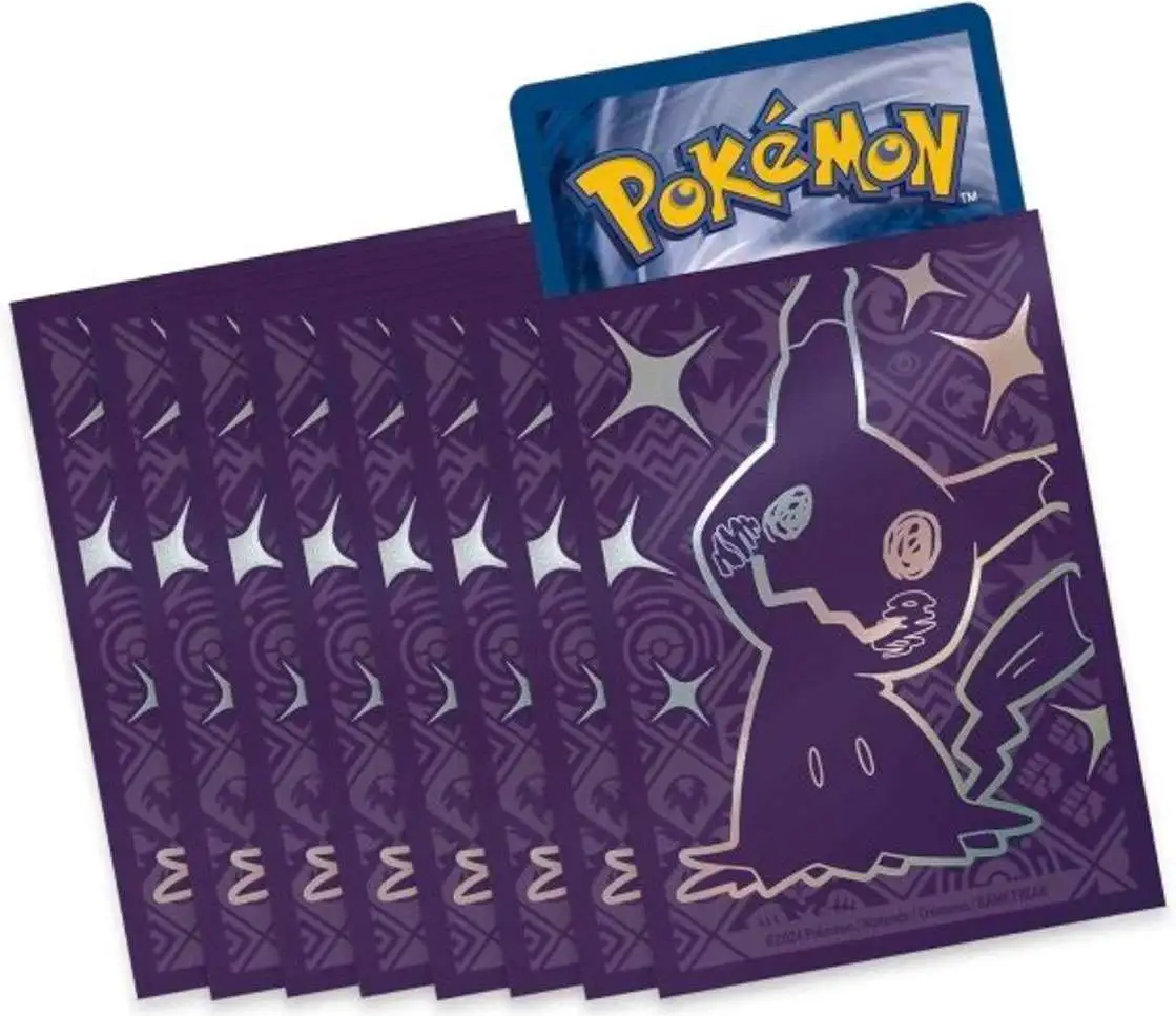 Pokemon Paldean Fates Card Sleeves [65 Count]