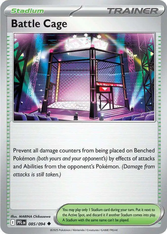 Pokemon Trading Card Game Phantasmal Flames Single Card Uncommon Battle Cage 85 - ToyWiz Pokemon Trading Card Game Phantasmal Flames Single Card Uncommon Battle Cage 85 - ToyWiz