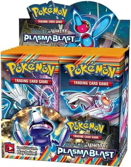 Pokemon Black White Plasma Blast Booster Box 36 Packs Pokemon USA